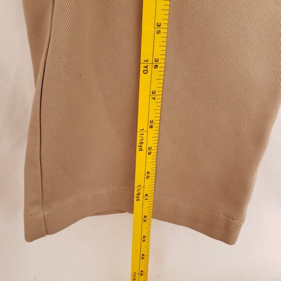Dickies 874 Original Fit Flex Khaki Beige Straight Pants Size 34x32 - Picture 6 of 16